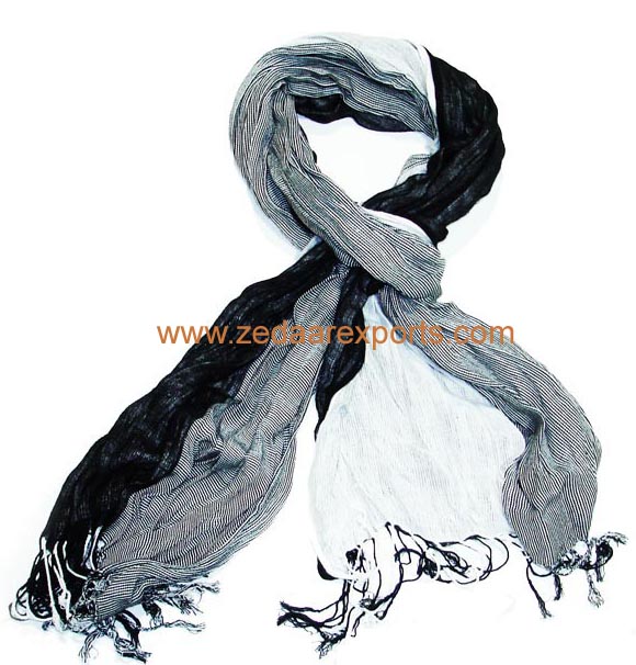 7829 cotton three layer scarf