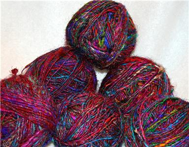Recycled Silk Yarns
